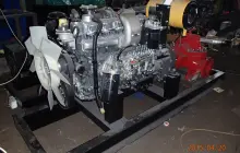 100 kw Diesel Pump Mitsubishi 6d16TKontraktor Pompa